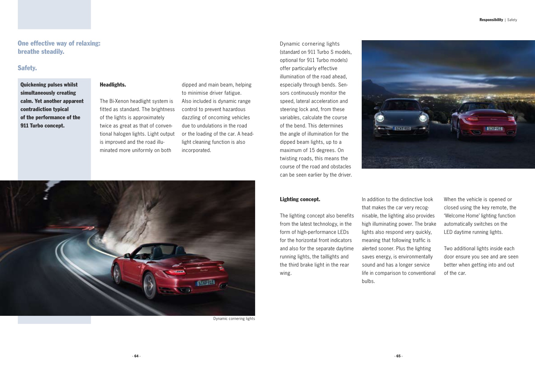 2010 Porsche 911 Turbo Brochure Page 2